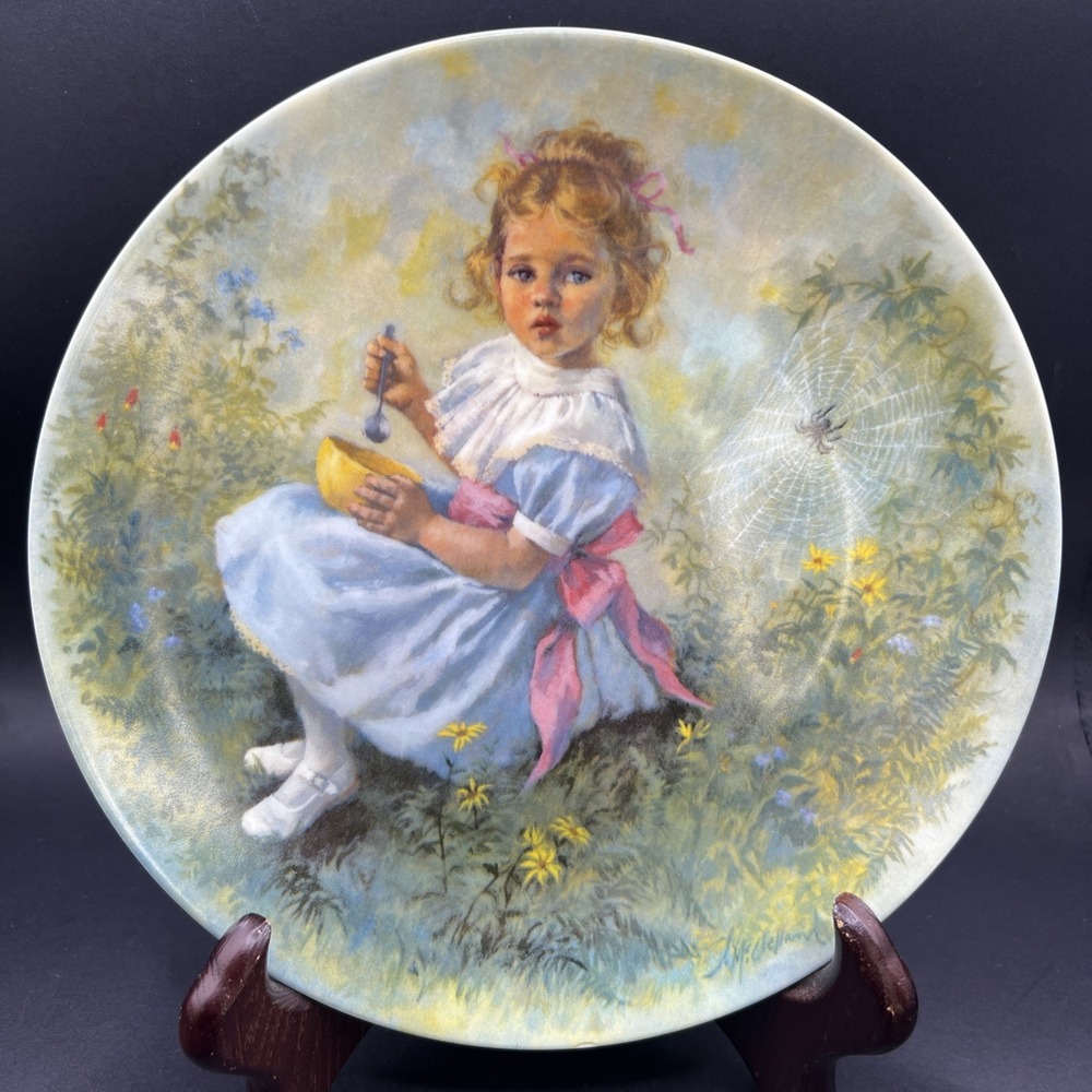 Vintage‎ Reco 'Little Miss Muffet'  Plate 84-R30-2.3 John McClelland 1981